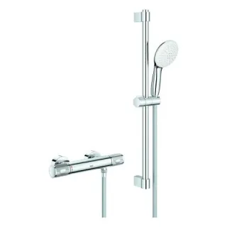 GROHE Thermostat-Brausebatterie Grohtherm 1000 Performance 34834_1 Br.-grt. 600mm chrom, 34834001 34834001