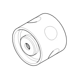 Dornbracht Gr. Thermostat Mengenreg. 092099004-00 chrom