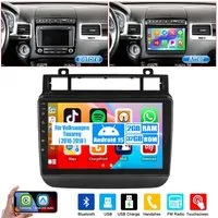ESSGOO DAB+ 4+64G CarPlay Android 15 Navi Für VW Touareg 7P 2010-2018 Autoradio (DAB+ (optional), DAB (optional), 4+64GB(optional), RDS, AM, FM, Apple Carplay Android Auto GPS Navi WIFI BT EQ)