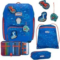 Scout Schulranzen Genius Set 4-teilig (Set, 4-tlg)