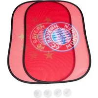 FC Bayern München Autosonnenschutz FC Bayern München Sonnenblende I Sonnenschutz I Auto I 2er-Set I Rot, 36.000 x 44.000 cm