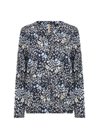 Soyaconcept - SC-FELICITY AOP 532 c navy combi - Gr. - XL