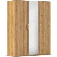 rauch Drehtürenschrank Kleiderschrank Schrank Garderobe Schlafzimmerschrank EVELYN (in 2 Höhen 197 oder 210 cm erhältlich, inkl. SOFT-CLOSE-FUNKTION) in elegantem Stil, viel Stauraum 3 Breiten und 2 Höhen MADE IN GERMANY