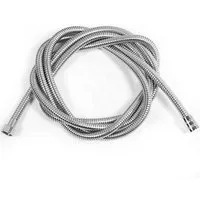 HAC24 Brauseschlauch Duschschlauch 3m Chrom, 1/2 Zoll, flexibel