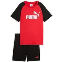 PUMA T-Shirt Puma Kinder T-Shirt und Short Set ESS No.1 Logo Poly 686299