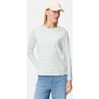 camel active Langarmshirt aus reiner Baumwolle Langarm
