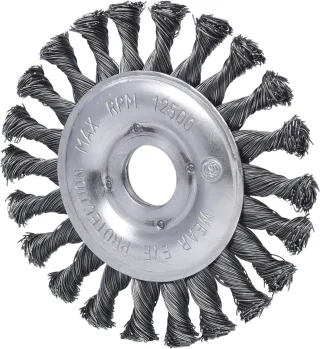 KS Tools Stahldrahtrundbürste 0,5mm - 340.0043