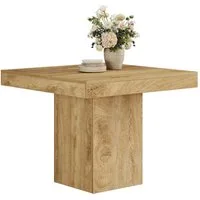 Tribesigns Esstisch Quadratischer Küchentisch für 4 Personen, 100 cm Holz Esszimmertische