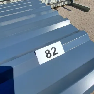 Trapezblech 20/138 | Dach | 12 Stück | 6,00 m Länge | Anthrazitgrau ( RAL 7016 )