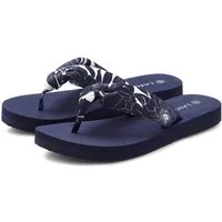 LASCANA Sandale, Badeschuh, Pantolette, Badelatsche, Flip Flop, Sommerschuh, Badezehentrenner Zehentrenner ultraleicht mit softem Band VEGAN
