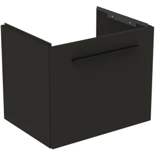 Ideal Standard Waschtisch-Unterschrank i.life A 1 Auszug 530x400x440mm Carbongrau matt, T6849NV T6849NV