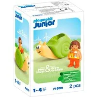 Playmobil® Schaukelschnecke mit Rasselfunktion (71699), JUNIOR Konstruktions-Spielset, (2 St), Made in Europe