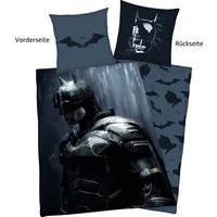 Batman Wendebettwäsche Batman, Renforcé, 2 teilig, mit tollem Motiv