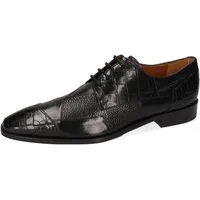 Melvin & Hamilton Elvis 100 Leder-Derby Schuhe für Herren Schnürschuh Flache Absätze, Echtes Leder, Vegetabile Gerbung
