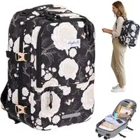 ELEPHANT Rucksack Handgepäck Flugzeug Laptop Fach Geheimtasche Daypack, Reisegepäck Gepäck Overnight Weekender Pendler Fly Medium Large