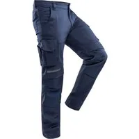 Qualitex Workwear Arbeitsbundhose Arbeitshose Herren Stretch – Slim Fit Cargo Hose mit Taschen (1-tlg) Bequeme Arbeitshose Herren Stretch für Job & Alltag mit Komfort