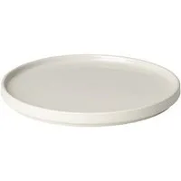 blomus Teller -PILAR- aus Keramik, Dessertteller, 20 cm, Spülmaschinenfest, Mikrowellengeeignet