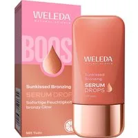WELEDA Gesichtsserum SUNKISSED BRONZING SERUM DROPS, für einen sonnengeküssten Glow & Feuchtigkeit – ganz ohne Sonne