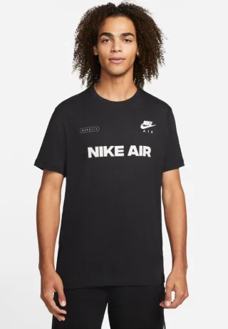 Nike Air Herren-T-Shirt in Schwarz