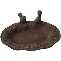 HTI-Line Vogeltränke Vogeltränke Verena 0.5 l, Wasserstelle Gartenstecker Vogelbad