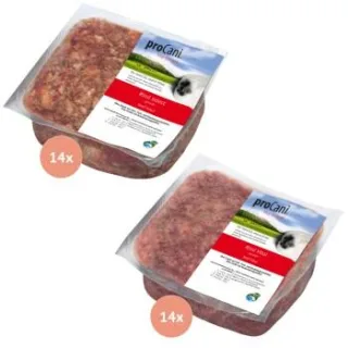 ProCani BARF-Paket pur Select + Vital Rind 28x500 g