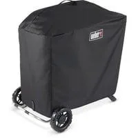 Premium Abdeckhaube Traveler, Schutzhaube schwarz, für Weber Traveler Gasgrill