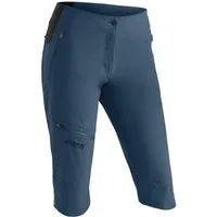 Maier Sports Outdoorhose Inara slim Capri Vario Damen Wanderhose, elastische Funktionshose mit 4 Taschen, Slim Fit