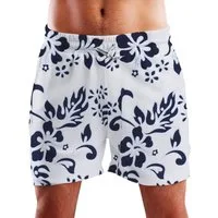 King Kameha Badeshorts Hibiscus Funky Hawaii Bade-Shorts Mesh-Einsatz Verschluss Kordelzug Mit integriertem Mesh-Innenslip für extra Komfort