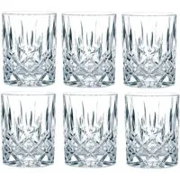 Nachtmann Schnapsglas Nachtmann Noblesse Whiskybecher 6 er Set, Kristallglas