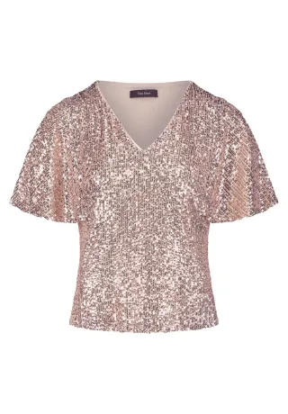 Vera Mont - Blusenshirt cream/gold - Gr. - 36