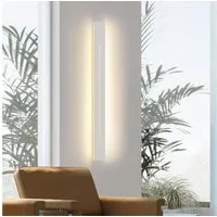 ZMH LED Wandleuchte Wandlampe innen weiß/schwarz 30cm 60cm 100cm, LED fest integriert, warmweiß, lange moderne Wandlampe für Wohnzimmer Schlafzimmer