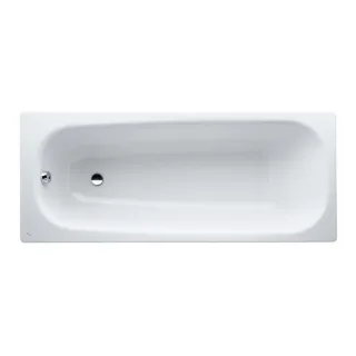 LAUFEN Pro Einbau-Badewanne 2249500000401 170 x 70 cm, Stahl, weiß, ohne Antislip