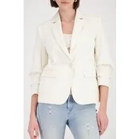 Monari Blouson Jacke Blazer Kräuselärmel Regular fit mit Raffungen an den Ärmeln