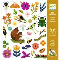 DJECO Sticker 160 DJECO Sticker für Kinder ab 4 Jahren mit tollen Motiven