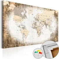 Artgeist Pinnwand Enclave of the World [Cork Map]