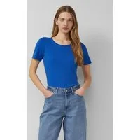 s.Oliver Kurzarmshirt T-Shirt T-Shirt aus Interlockjersey im Slim Fit