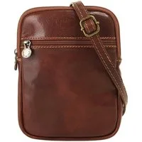 Piké Umhängetasche (1-tlg), echt Leder, Made in Italy