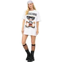 Moschino T-Shirt Couture Teddy Bear Oversize Loose Fit Teddybär Top