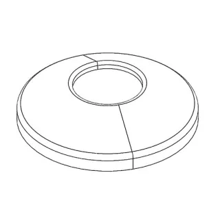 KWC Rosette G1/2xRD 50x10 195.8 Z 01