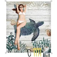 Picknickdecke Extra große Picknickdecke 200x210 cm-waschbare Campingdecke, Diwzbyn, Stranddecke XXL-Picknickdecke wasserabweisend-Decke Outdoor