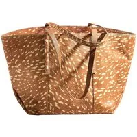 Next Umhängetasche N. Premium Schultertasche aus Leder, Hirsch-Print (1-tlg)