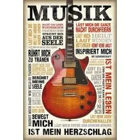 Reinders! Poster Musik ist Leidenschaft Poster 61 x 91,5 cm