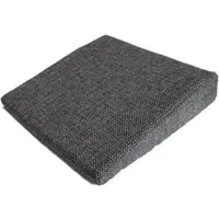 Brilliant Sitzkissen / Sitzkeil / Grobgewebt / Anthrazit / 38x38x8/2 cm, Ergonomisch