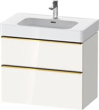 Duravit D-Neo Waschtischunterbau wandhängend Weiß Hochglanz 784x452x625 mm - DE4377034220000 DE4377034220000