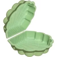 TikTakToo Sandkasten Wasser- und Sandmuschel oder Babypool oder Bällebad, (oder als Pool incl. Abdeckung oder mit Sandspielzeug, 2-tlg., als Sandlkasten incl. Abdeckung), 2 oder 6-teilig oder 7-teilig