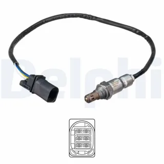 Delphi Lambdasonde Audi Seat Skoda VW ES21056-12B1