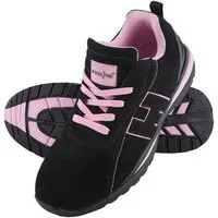 Reis Arbeitsschuhe Damen Schutzschuhe Rosa Halb Stahlkappe SB (BRARGENTINA) Arbeitsschuh ölbeständige Sohle
