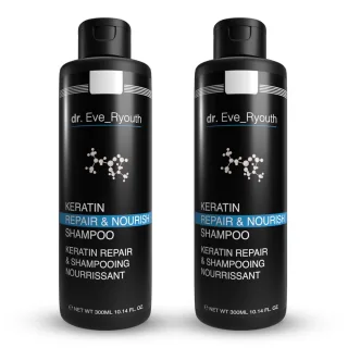 Keratin Repair & Nourish Shampoo 300 ml x 2