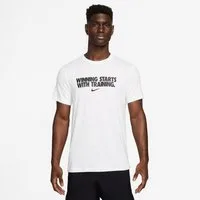 Nike Kurzarmshirt M NK DF TEE WINNING WHITE/BLACK