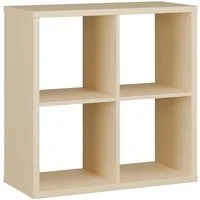 FORTE Standregal Mauro, Fachgröße 33x33cm, 4 Fächer
